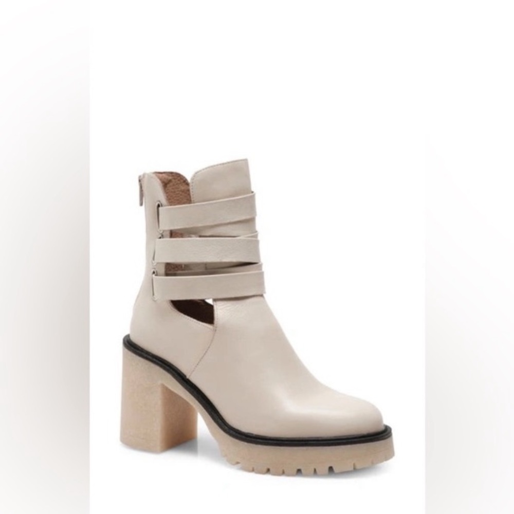 New Free People Jessie Cutout Boots size 38.5 - Picture 4 of 11